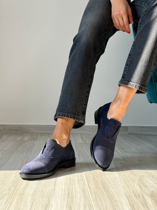 Slip on /stringata Vittoria BLU