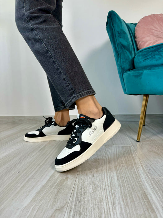 Sneakers EDDY bianca/nera