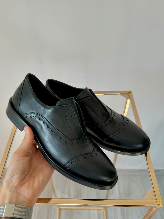 Slip on /stringata Vittoria NERA