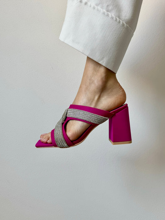 Mules zoe fucsia 35-36-38