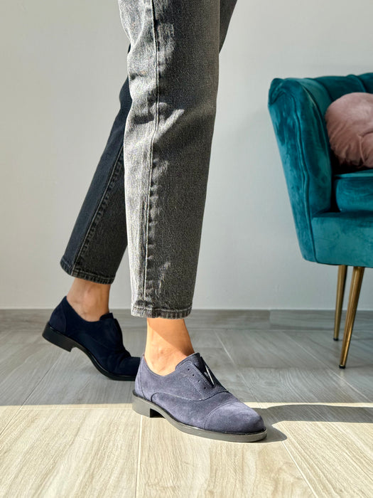 Slip on /stringata Vittoria BLU