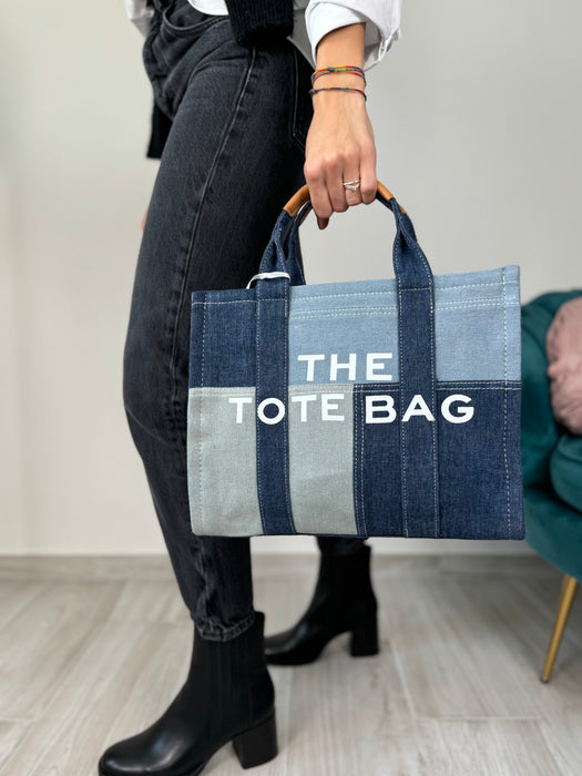 Borsa Tote Bag denim